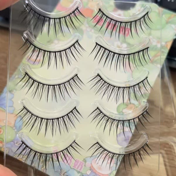 Makeup Artist Recommended Asian Makeup Lashes Girl Group Enhanced Fairy Hard Stem Lifts Double Eyelids Realistic Rabbit Grandma 213