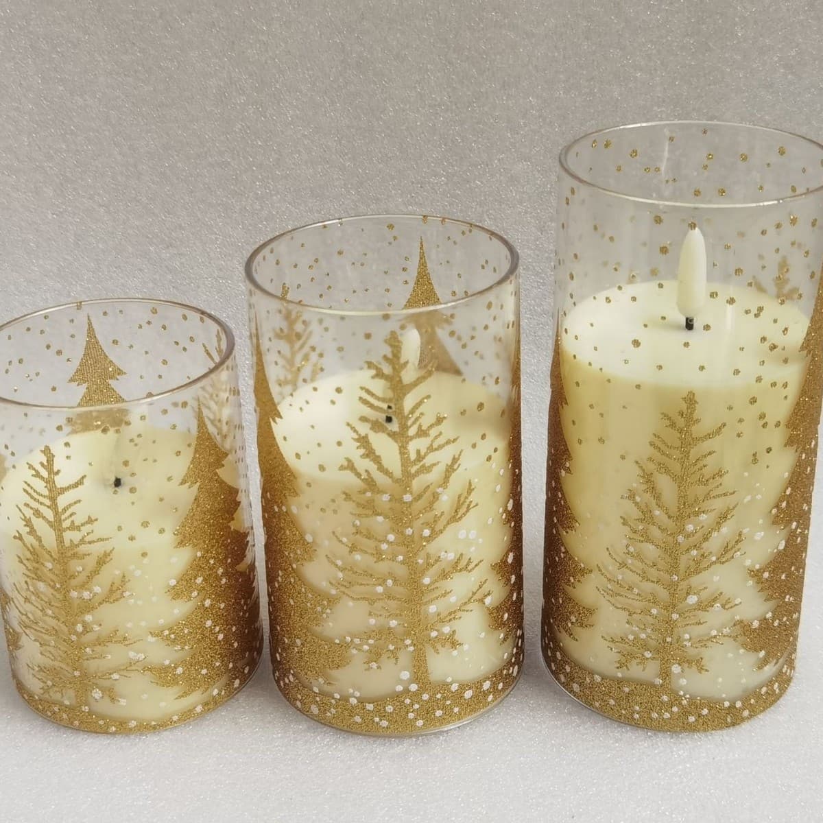 Christmas candle stickers water transfer customization, DIY warm and premium gold-stamped tattoo stickers, cross-border limited edition prints.