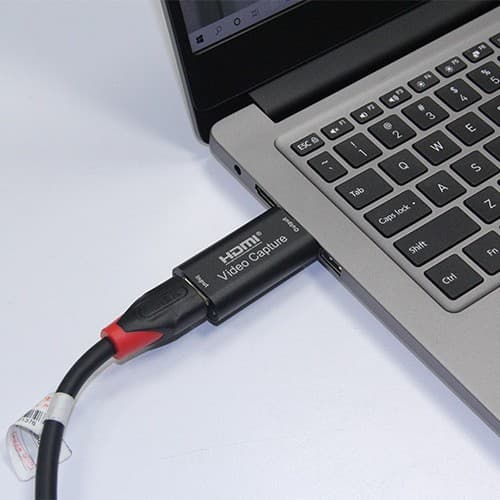 High-Definition USB Video Capture Card for Game Live Streaming Recording Box, Supports VLC/Amcap, OBS Plug and Play