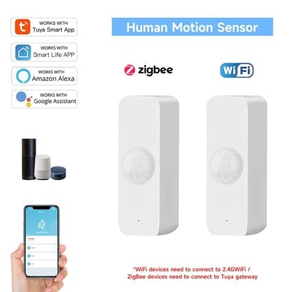 Tuya Human Body Infrared Smart Sensor Scene Linkage Zigbee 3.0 Motion PIR Sensor