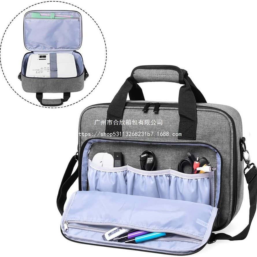 Cross-border Hot Selling Projector Storage Bag, Mini Projector Bag, Portable Projector Carry Case