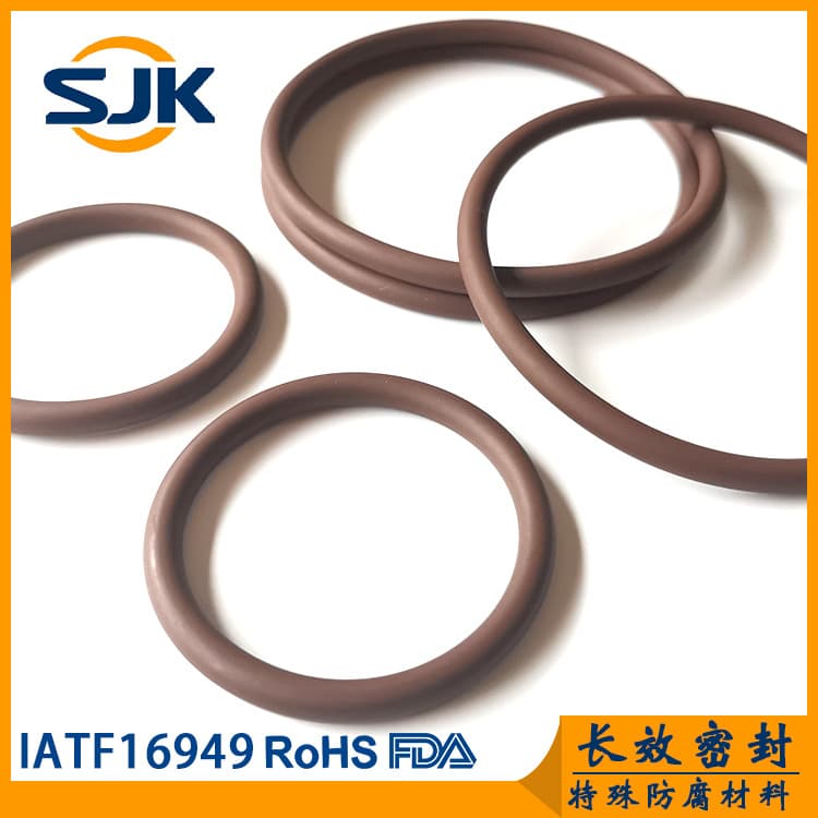 FKM High Temperature and Corrosion Resistant O-RING, Perfluoroelastomer O-Ring Seal, Fluororubber O-Ring Seal