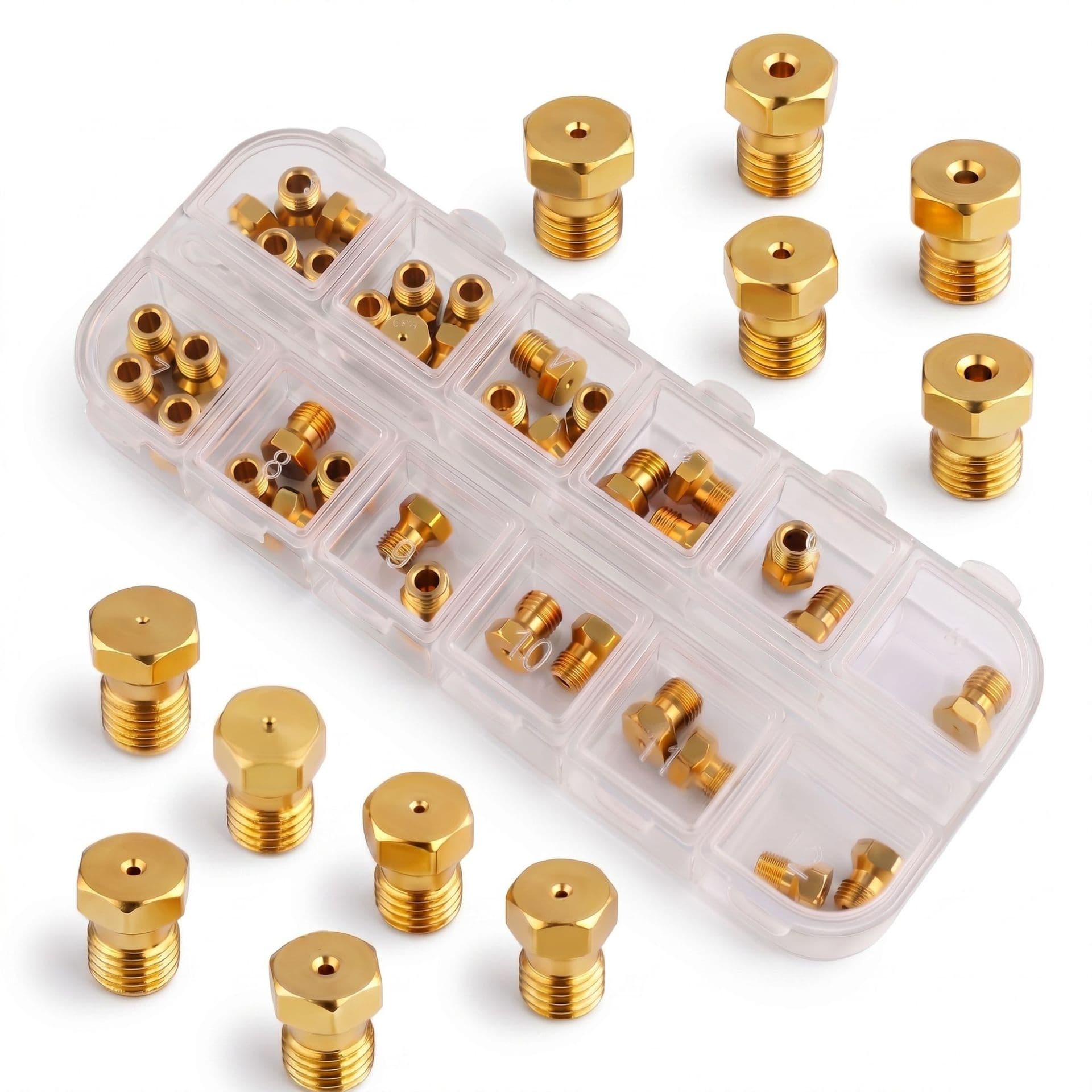 36 PCS LP Gas Conversion Kit Stove Oven LP Natural Gas Brass Nozzle Conversion Kit