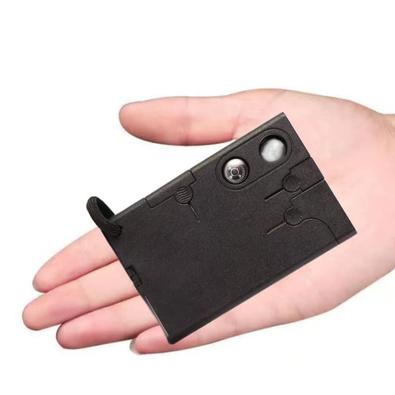 Swiss Army Knife Card 18-In-1 Portable Outdoor Camping Multi-Function Survival Equipment Compact Size Durable Material
