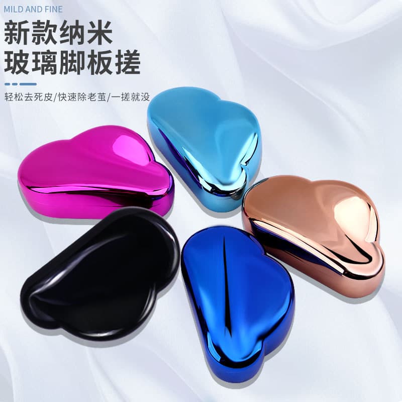 TikTok Hot Selling Cloud Nano Glass Callus File Dead Skin Remover Foot File Heel Stone Factory Stock Foot File