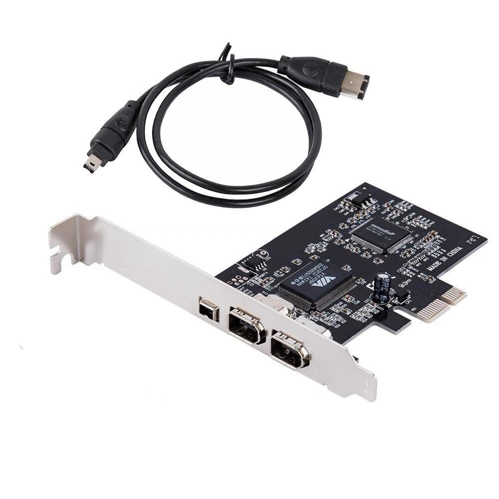 PCIE to 1394 expansion card digital camera HD DV capture card compressed video capture computer adapter card