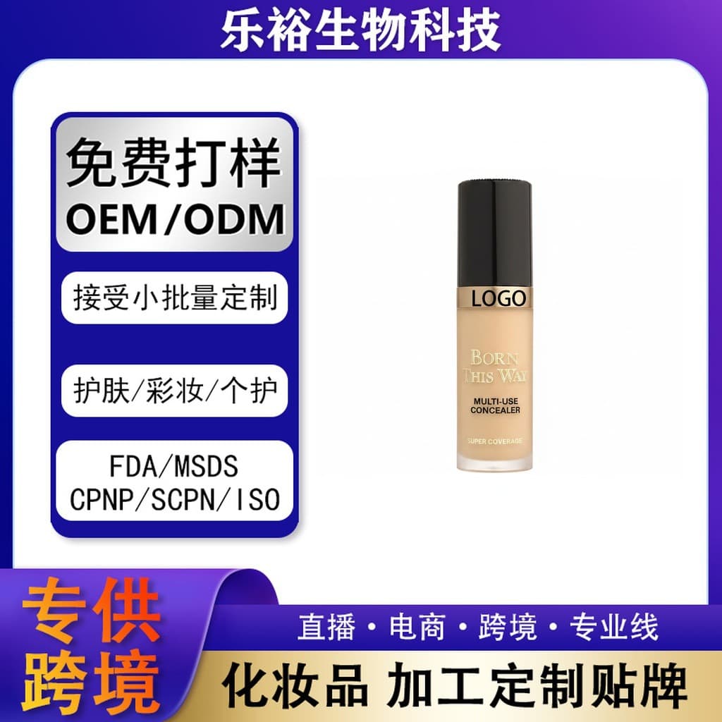 Cross-border Source Factory Custom Concealer TikTok Concealer Liquid Amazon Multi-purpose Concealer Shein Hot Product