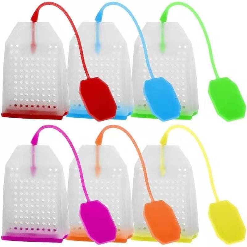 Silicone Tea Bag Creative Backpack Tea Pouch Silicone Tea Filter Silicone Tea Strainer Cross-Border Product
