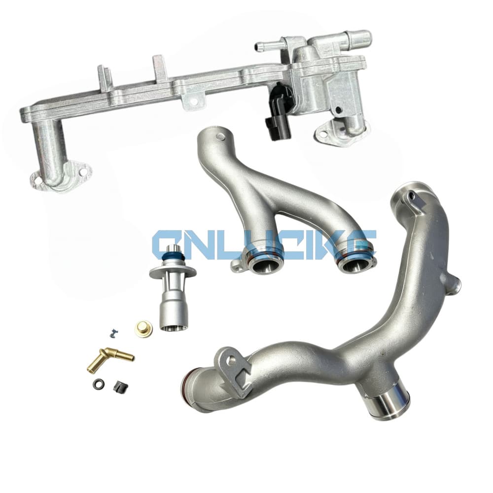 LR122709 Heater Hose Coolant Pipe Aluminum Part with Sensor for Land Rover Range Rover Sport
