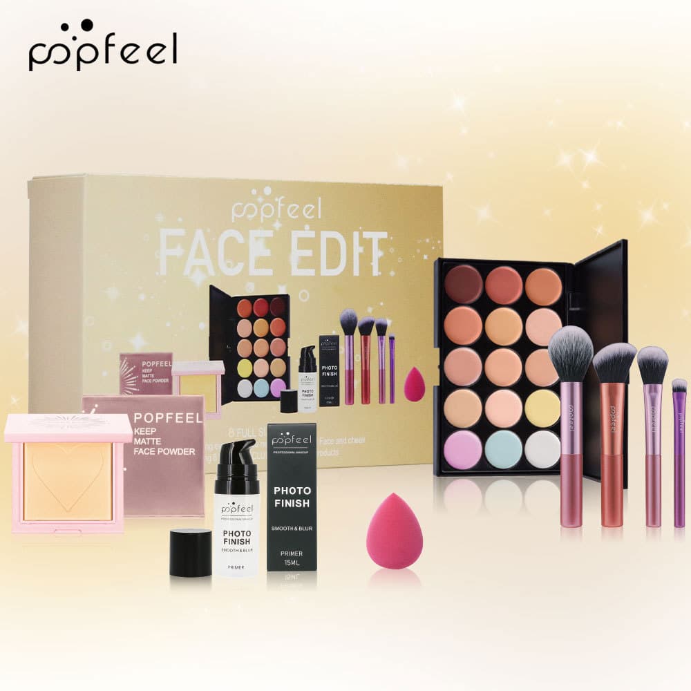 POPFEEL FACE EDIT face set combination face makeup palette combination set