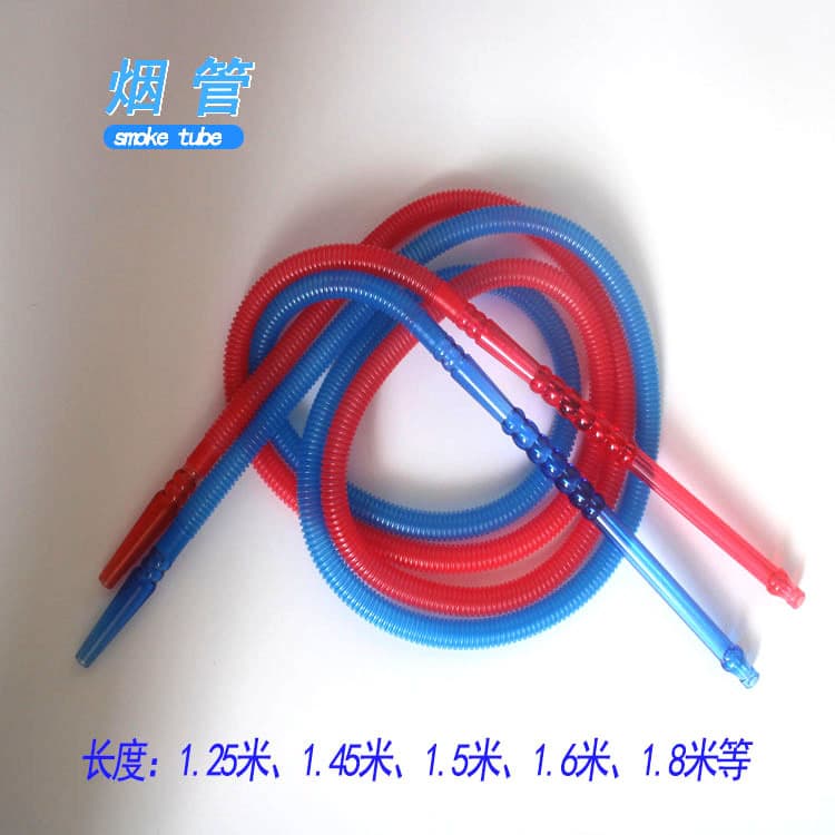 Arabic hookah extension PE colored hookah hose 1.25 multi-size matching corrugated hose