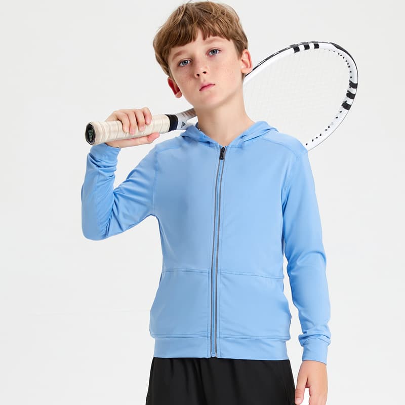 Children's New Stretch Fitness Wear Boys' Basketball Training Suit Autumn/Winter Outdoor Sportswear Running Casual Jacket
