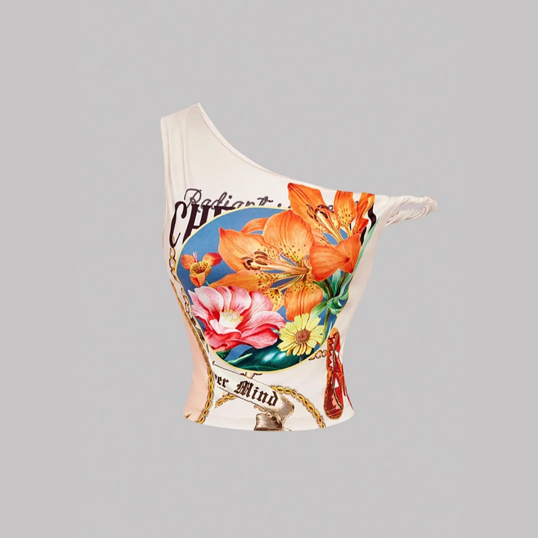 2026 European and American cross-border printed popular camisole foreign trade AliExpress Amazon trendy Y2K short top
