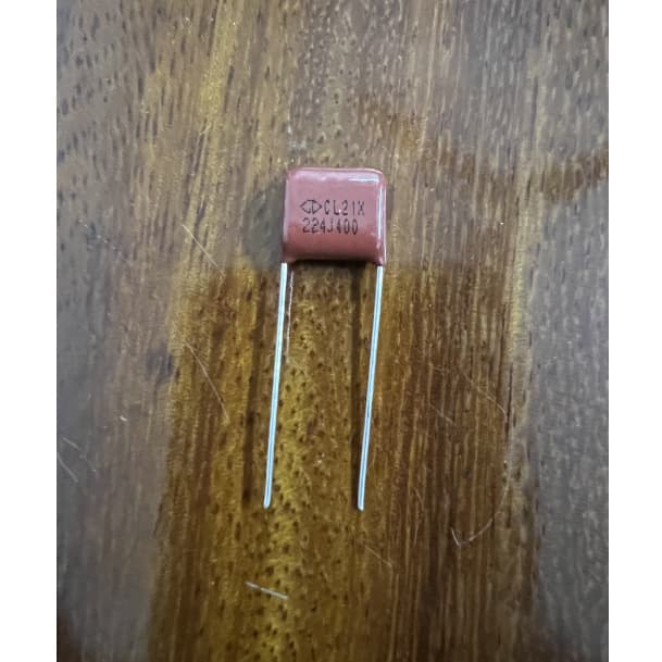 CL21 Capacitor 224 0.22 400V Pin Spacing 10mm