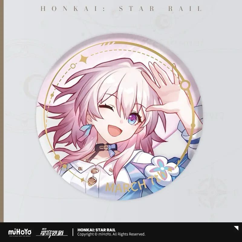 [Genuine] Star Dome Railway Character Stand Painting Series Micro-stamps, Randomly Broken Style, Blade Card Style, and Peripheral Millet Badges