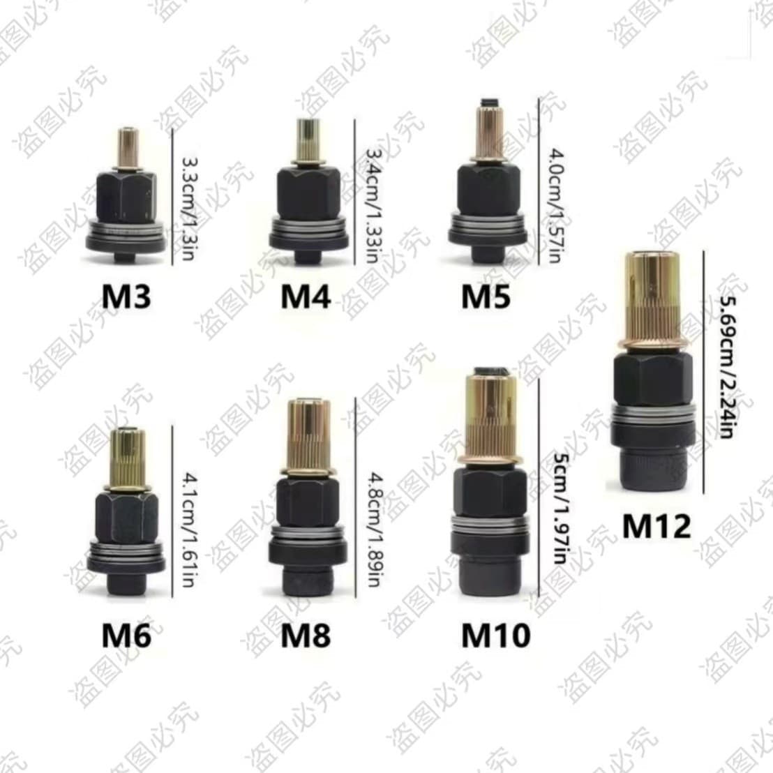Simple Rivet Nut Tool, Manual Rivet Nut Head, License Plate Nut, Simple Electric Rivet Gun for Thin Sheet Metal