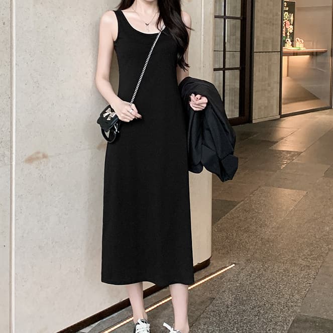 Niche Street Style Women's Clothing 2025 New Elegant Casual Slimming Base Dress Inner Wear Slip Dress Others