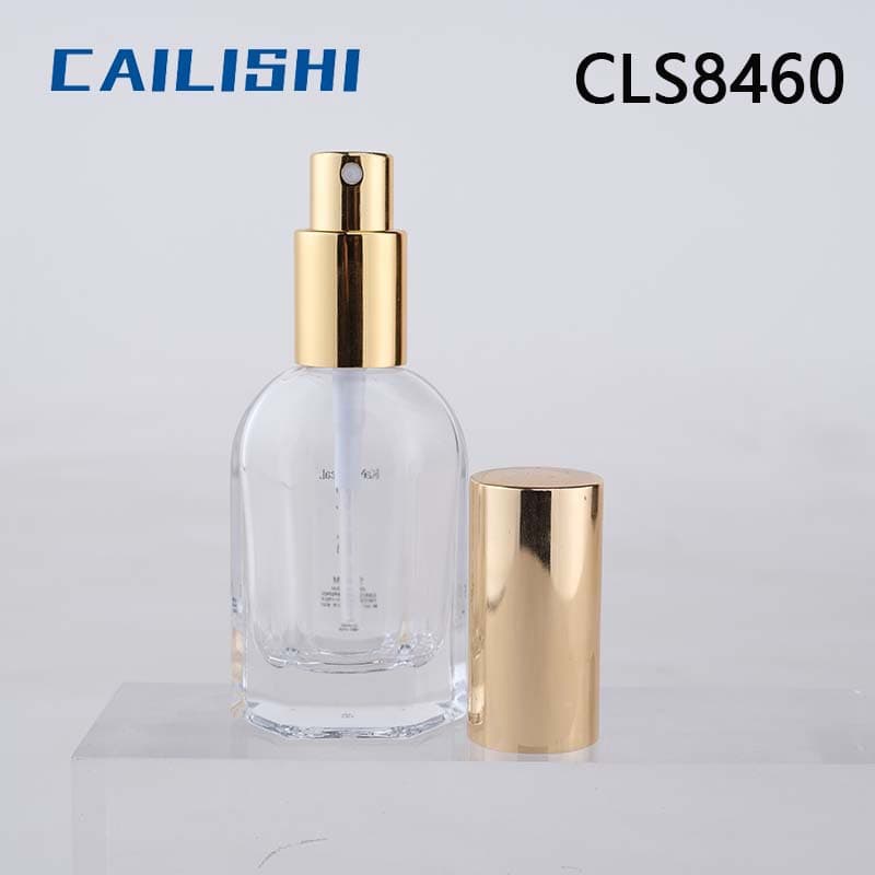 30ml essential oil bottle, 100ml hair oil spray bottle, aluminum pump head bottle, 30ml serum glass bottle