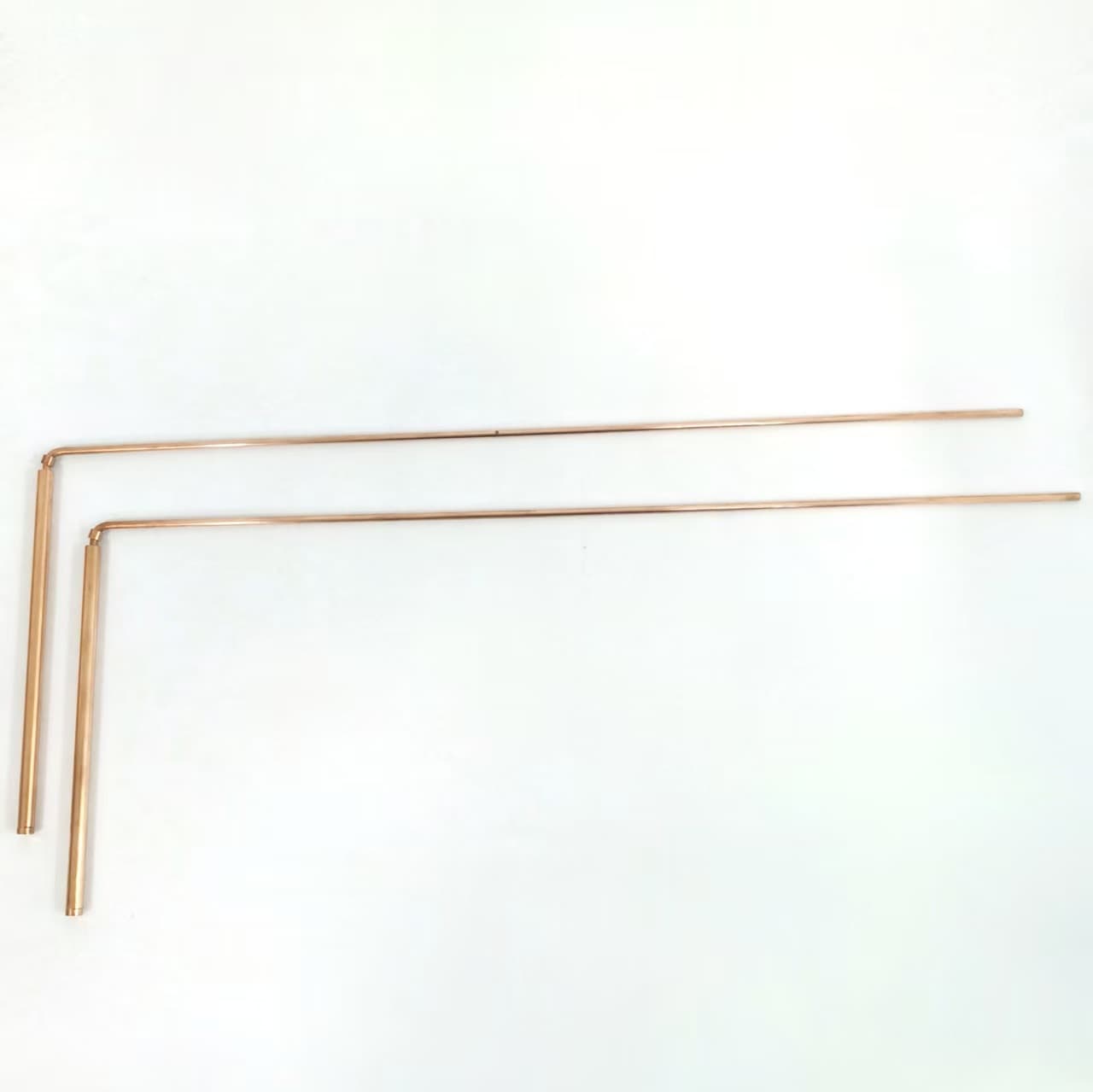 Pure Copper Dragon Divining Rod Water Vein Detector Exquisite Lightweight Sensitive Cross-Border Hot Selling Pair Set