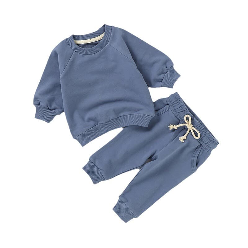 Foreign Trade Children's Hoodie Organic Cotton Kids Set Baby Hoodie Infant Pullover Cross-border Children's Hoodie