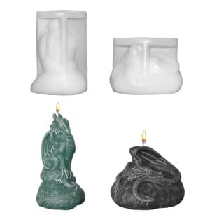 Pterosaur Plaster Easy Sitting Mold Demolding DIY Candle Aroma Silicone Mold Stone Crouching Dragon Resin Mold
