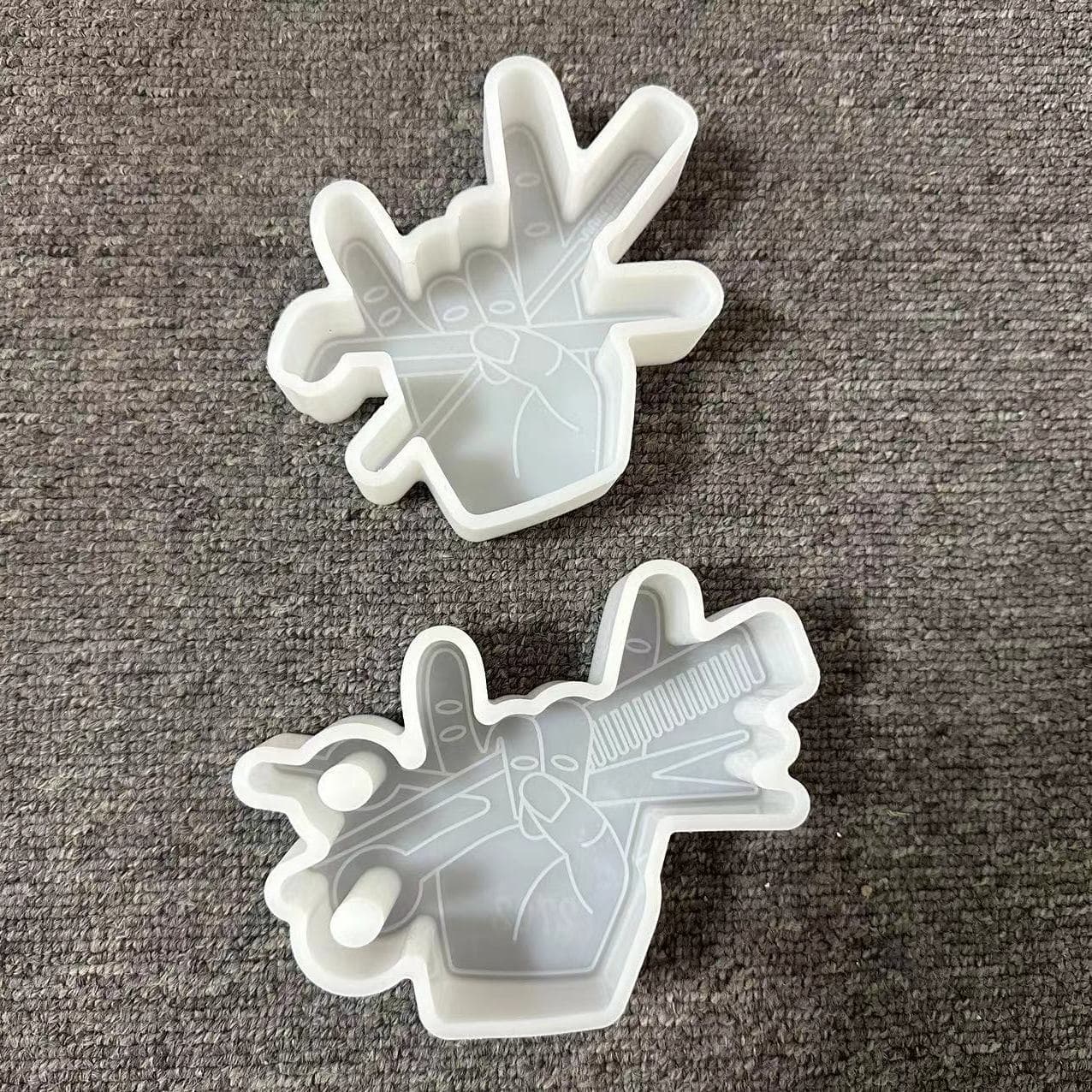 Scissor Car Candle Silicone Mold Handheld Scissors Plaster Scented Candle Mold