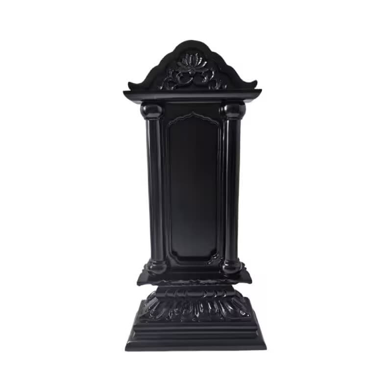 Manufacturer Solid Wood Ancestor Memorial Tablet Worship Spirit Position Deity Position Ancestor Placement Lotus Position Temple Buddhist Hall Ancestral Shrine Supplies