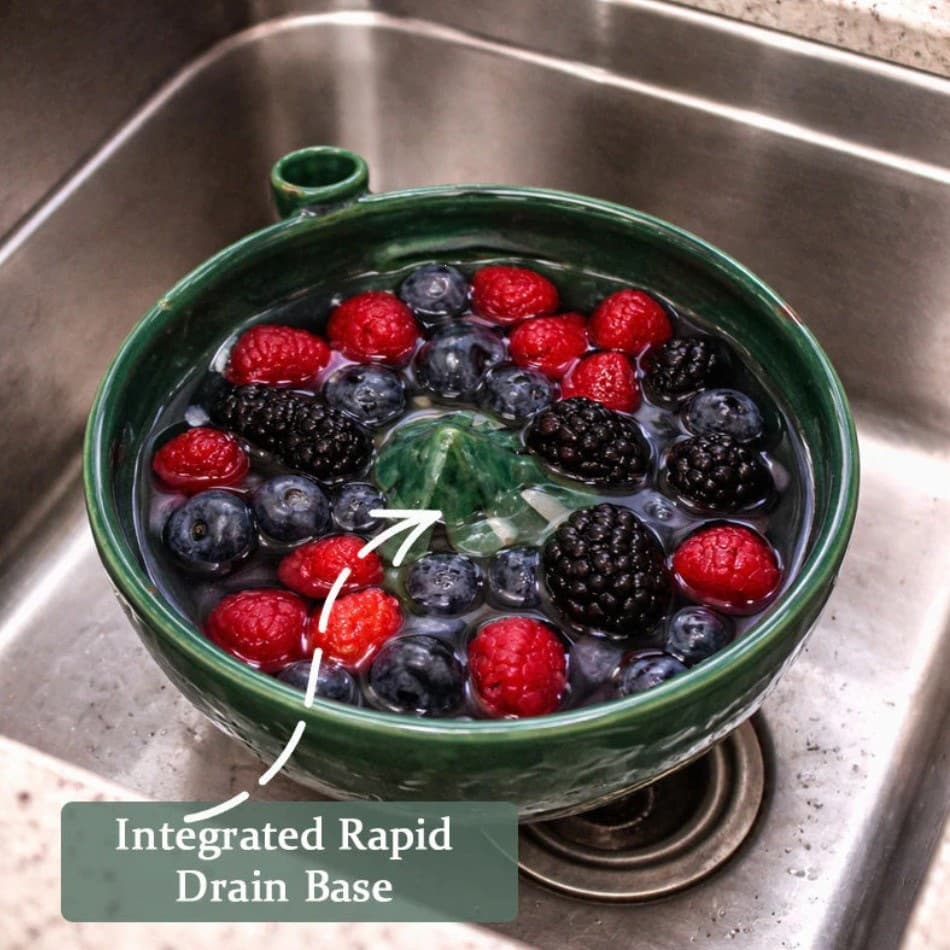 Cross-border new product Berry Swirl Bowl 3D printed berry swirl bowl home novelty kitchenware