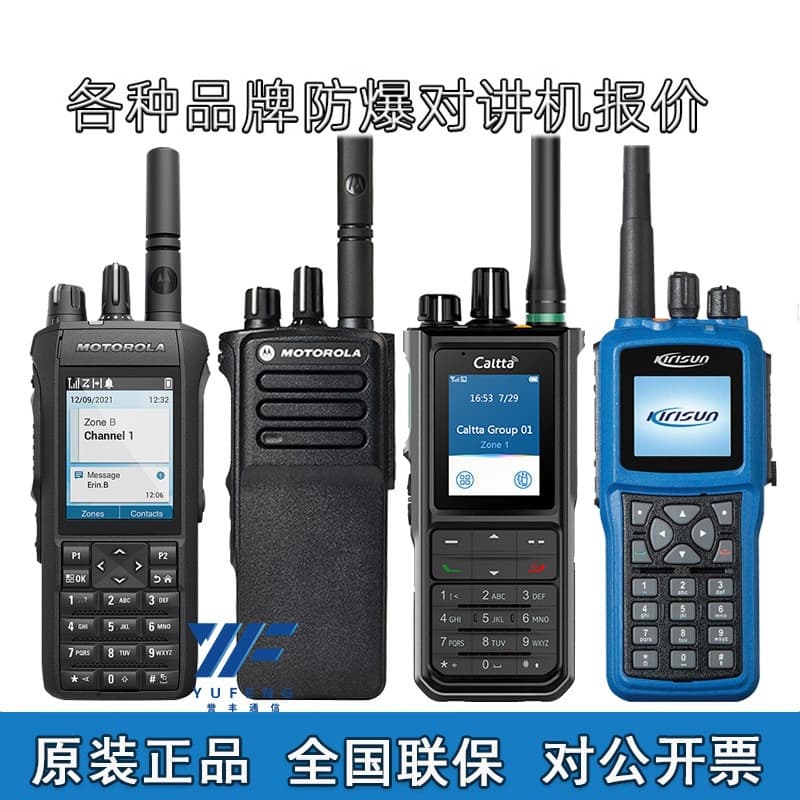 Explosion-proof Two-way Radio P6600i Compatible with Motorola R7, ZTE Gaoda PH700, and Kirisun DP515