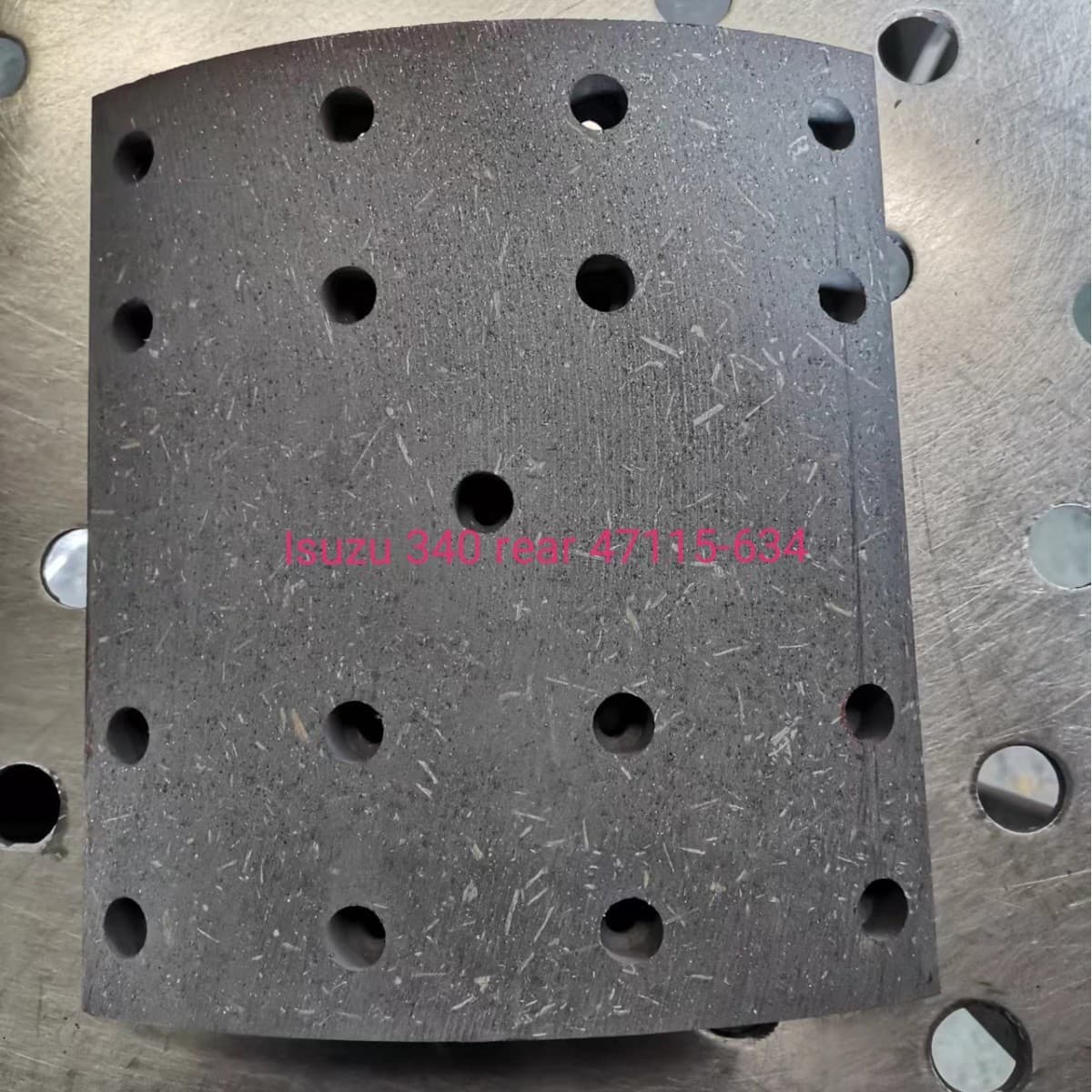 Nissan 47115-634 dedicated brake pads/friction discs