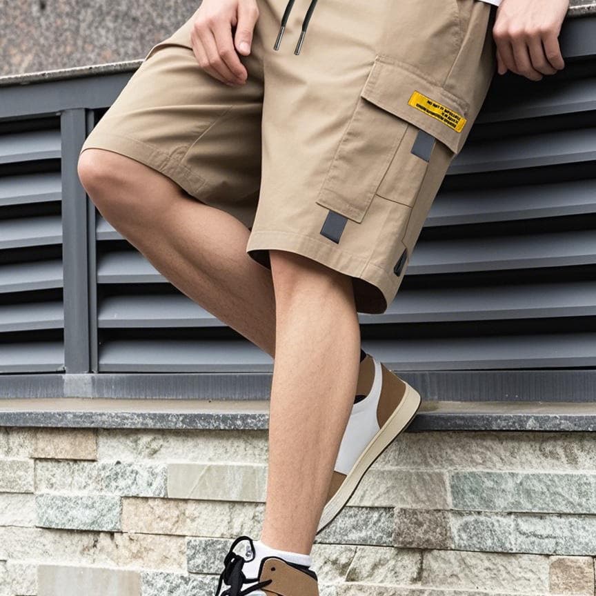 Cross-Border European Size Work Shorts for Men, Summer Trendy Brand Loose Quick-Dry Breathable Casual Sports Shorts, Couple's Five-Point Shorts