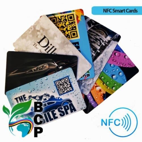 Full-color printed NFC smart business cards, factory direct sales of RFID cards and PVC smart cards.