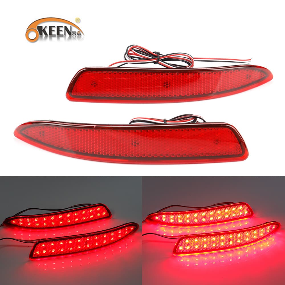 OKEEN for 07-13 BMW E70 X5 Rear Bumper Light Special Highlight LED Brake Light Rear Bumper Tail Light