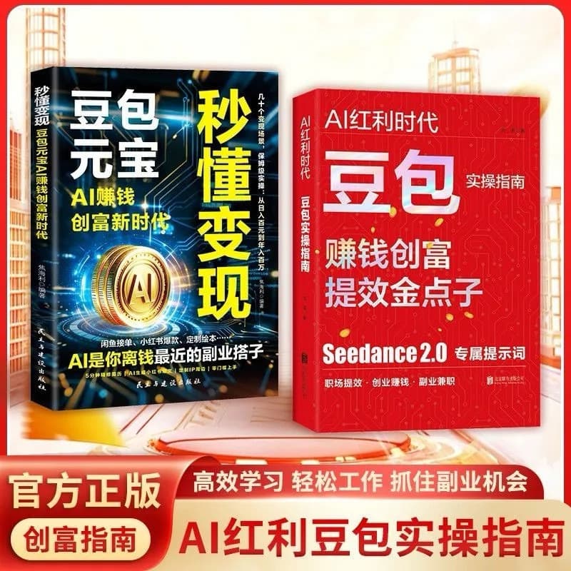 AI Dividend Era Book Bean Bag Practical Guide to Making Money, Creating Wealth and Improving Performance, Golden Ideas, Practical Guide to Making Millions a Year