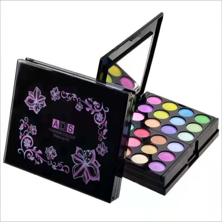 Cross-border ADS Aidis 6328 Makeup Eyeshadow Palette 39 Colors Eyeshadow Palette Lipstick Powder Lipstick Makeup Set