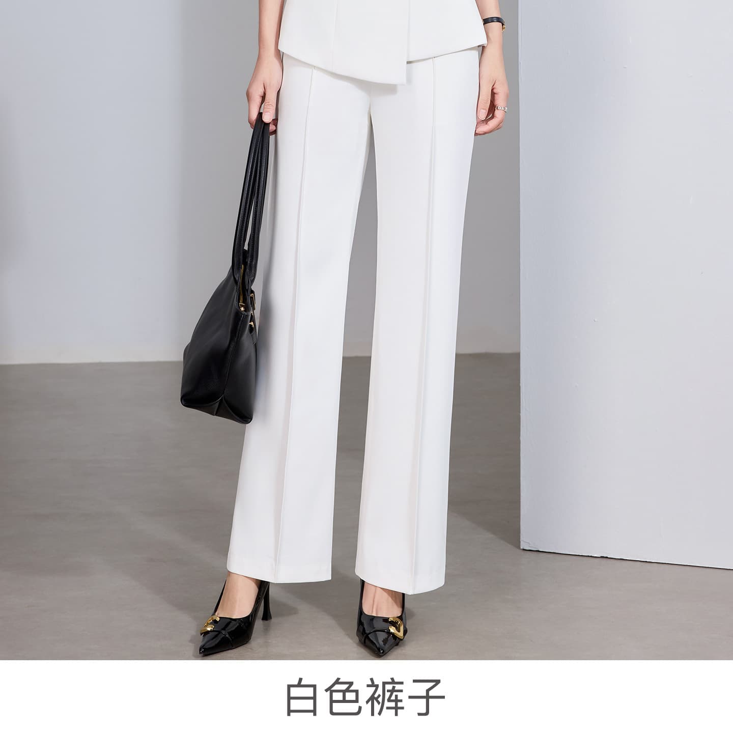 Women's Summer Short-Sleeve Double-Breasted Blazer Jacket with Pants and Skirt Two-Piece Set, Business Casual Women's Suit