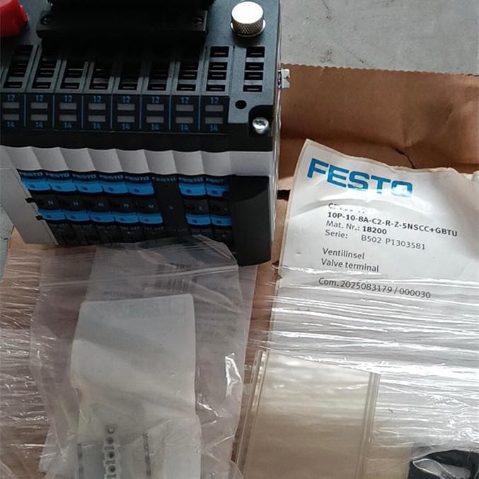 FESTO Valve Terminal Block CPV18-GE-DIO1-FB-6-818202165813 High Efficiency and Stability