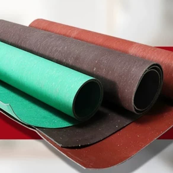 High-pressure steel wire oil-resistant asbestos rubber sheet, high-temperature resistant sealing medium and high-pressure oil-resistant steel wire reinforced asbestos paperboard