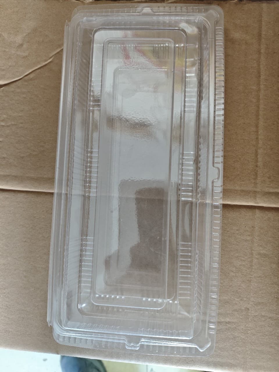 Disposable Western Pastry Organizer Box, Baking Cake Plastic Storage Container, Divider Box Large Capacity, Lamb Slice Box