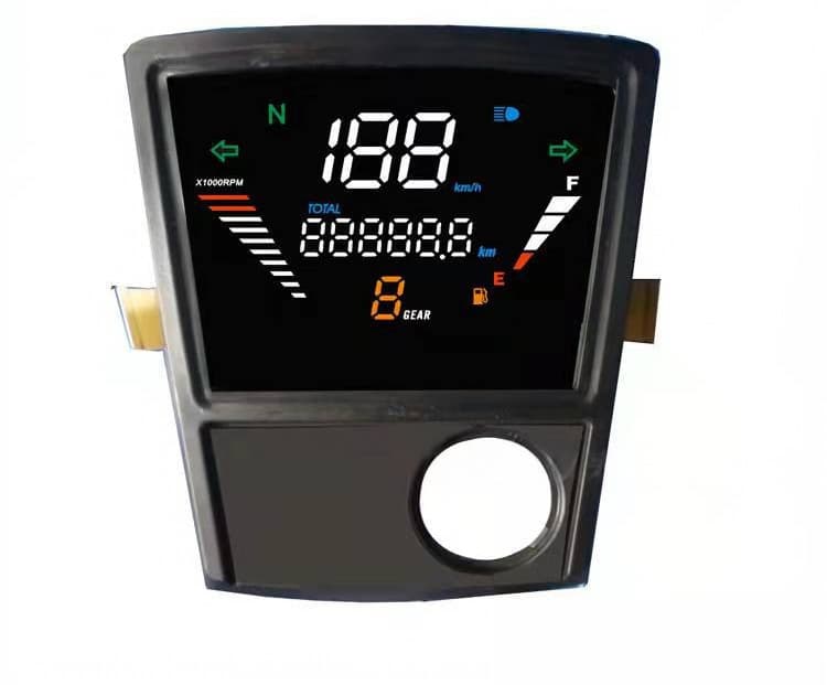 Suitable for Honda C70(GB0J) digital odometer assembly Jialing Sanshui 70 electronic odometer liquid crystal instrument drop shipping
