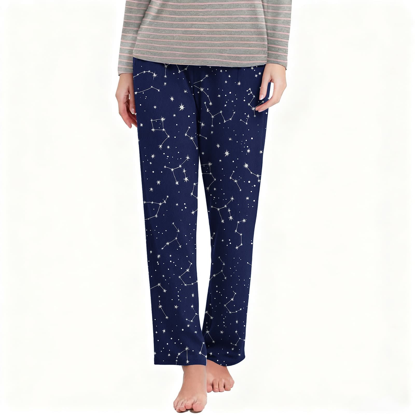 European and American cross-border women's clothing foreign trade Amazon eBay home casual sports women's elastic pants wish