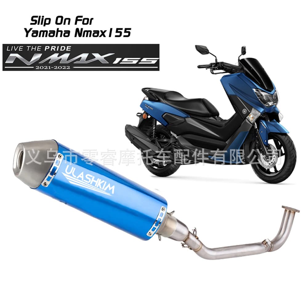 Exhaust Pipe Modification for Yamaha NMAX155 Stainless Steel Exhaust Connecting Pipe 2021 2022