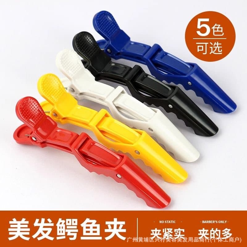 Cross-border Alligator Hair Clips New Material Section Positioning Clips Hairstyle Clips Salon Hairdressing Tools Hair Clamps In Stock