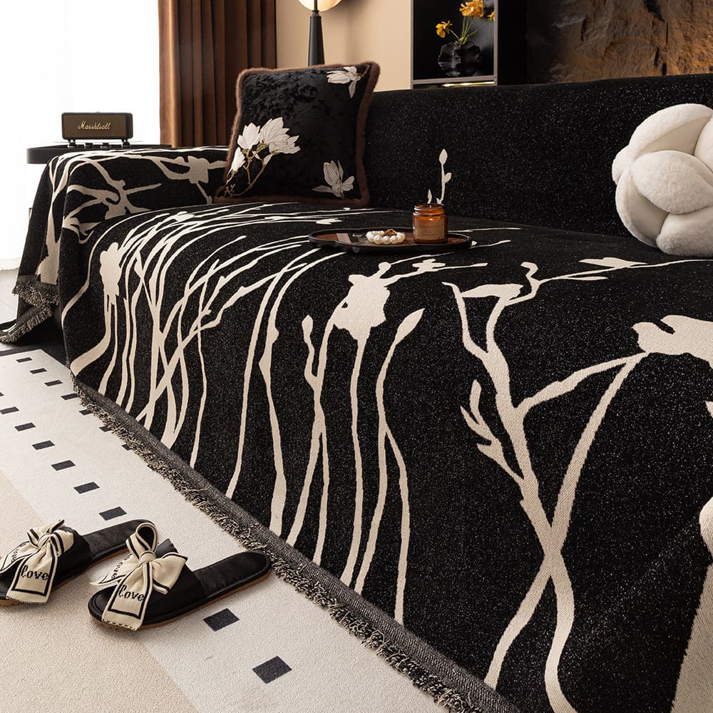 2025 Luxury Chenille Sofa Cover, All-Season Non-Slip Full Sofa Cover, Sofa Throw Blanket