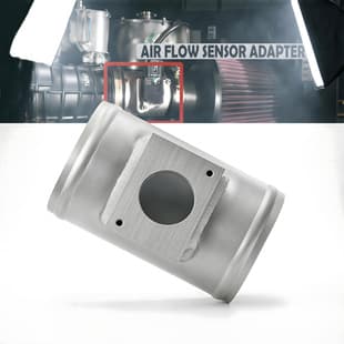 Car Modified Parts Intake Sensor Flange Air Flow Meter Base Compatible with Yishen Lancer