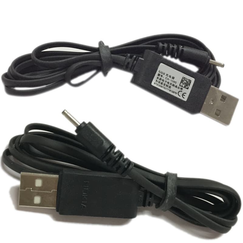Compatible Nokia Small Hole 2.0 Charging Cable Data Cable, Small Head USB Cable Phone Data Cable, 6101 Charging Cable