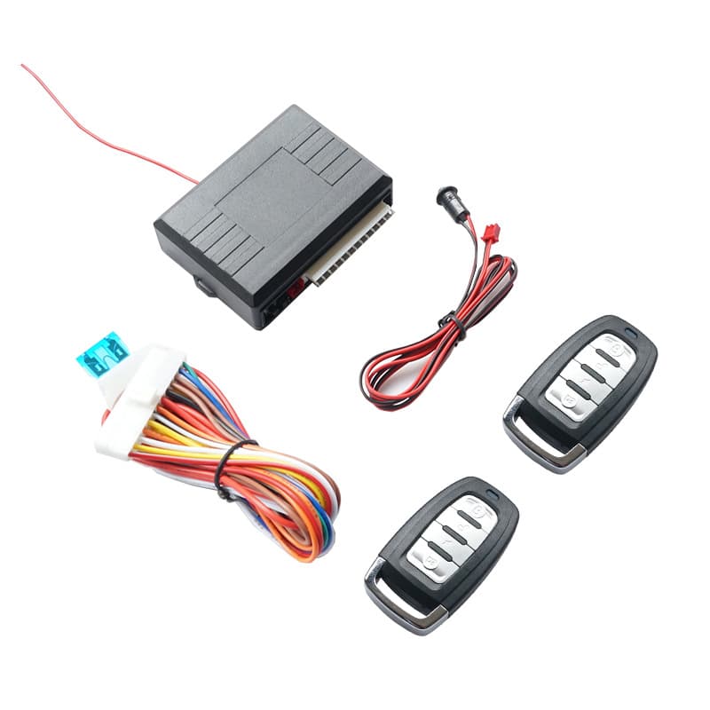 12V car keyless entry remote control central door lock remote control switch lock with trunk opening cross-border e-commerce