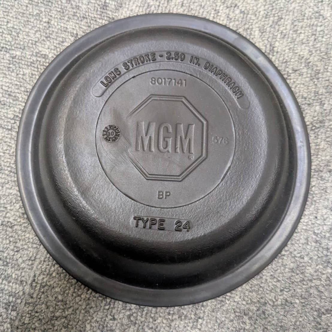 T20 T30 T24 T16 Axle Parts Brake Diaphragm Rubber Brake Cups Semi-Trailer Air Chamber Cups