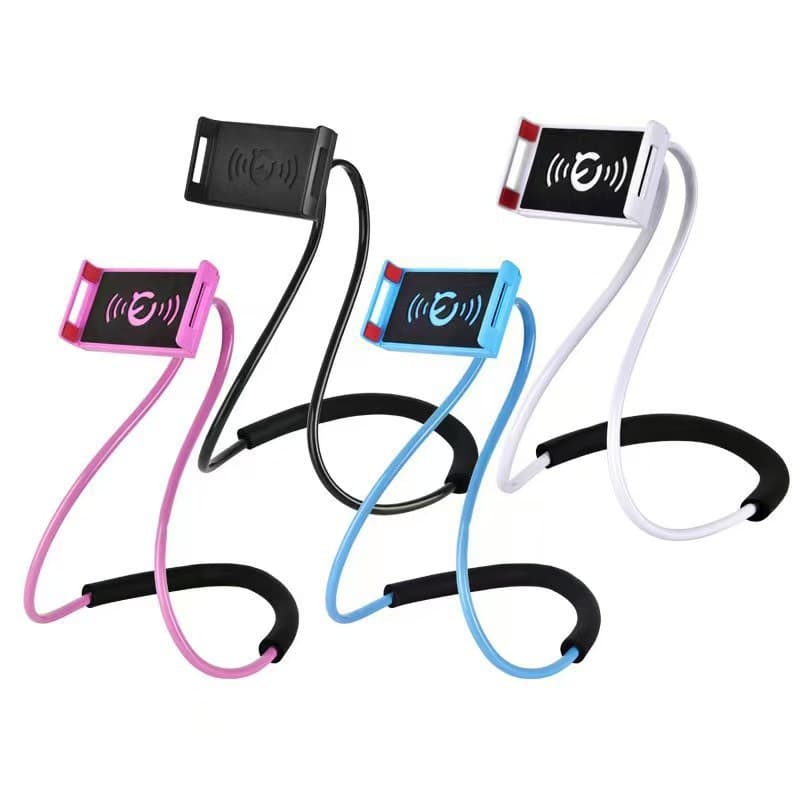 New Creative Hands-Free Neck Phone Holder Magnetic Stand Bedside Desk Phone Mount Multi-Function Universal