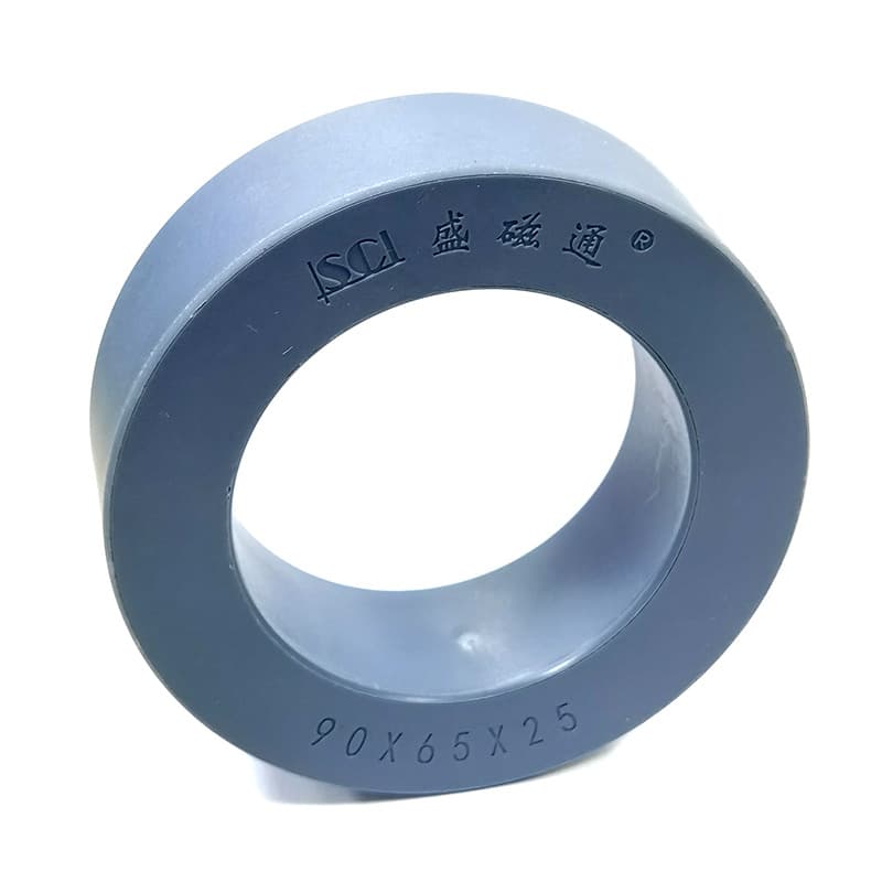 Drop shipping T90*60*25 high-permeability power supply anti-electromagnetic interference suppression amorphous nanocrystalline magnetic rings